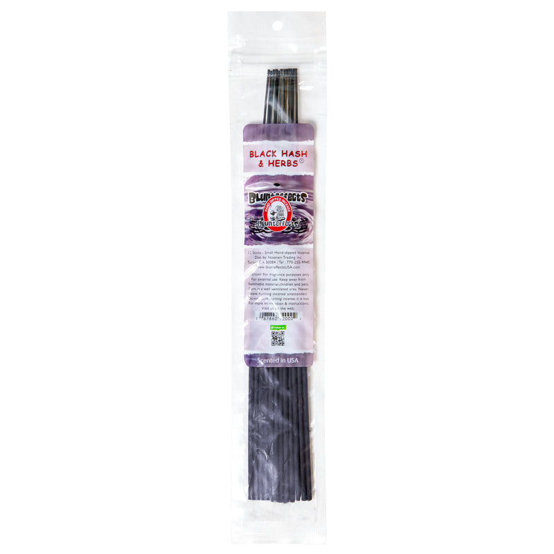 Black Hash and Herbs® Hand-Dipped Incense