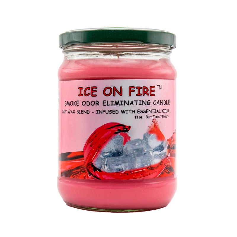 Ice on Fire™ Candle