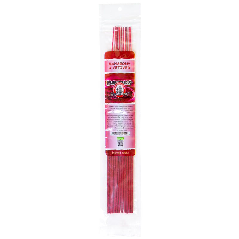 Mahogany & Vetiver Hand-Dipped Incense