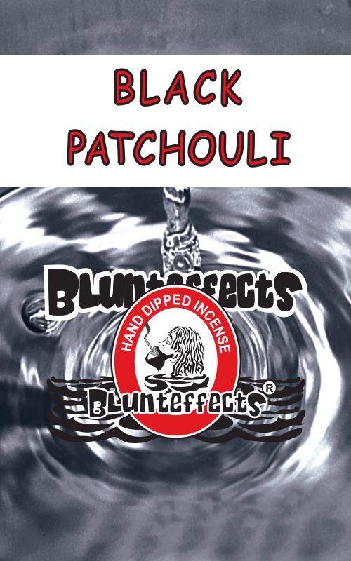 Black Patchouli Hand-Dipped Incense