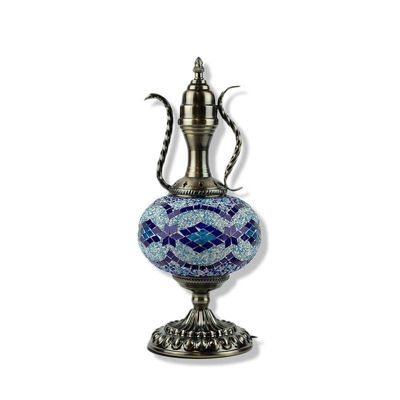 Turkish Mosaic Big Hookah Lamps