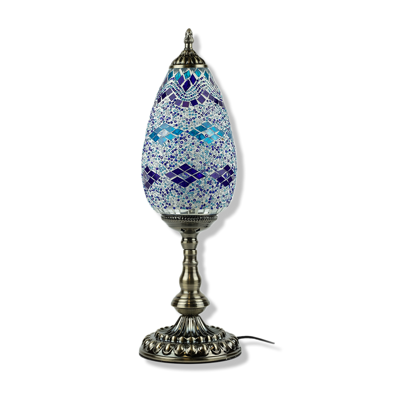 Turkish Mosaic Oval Lamps