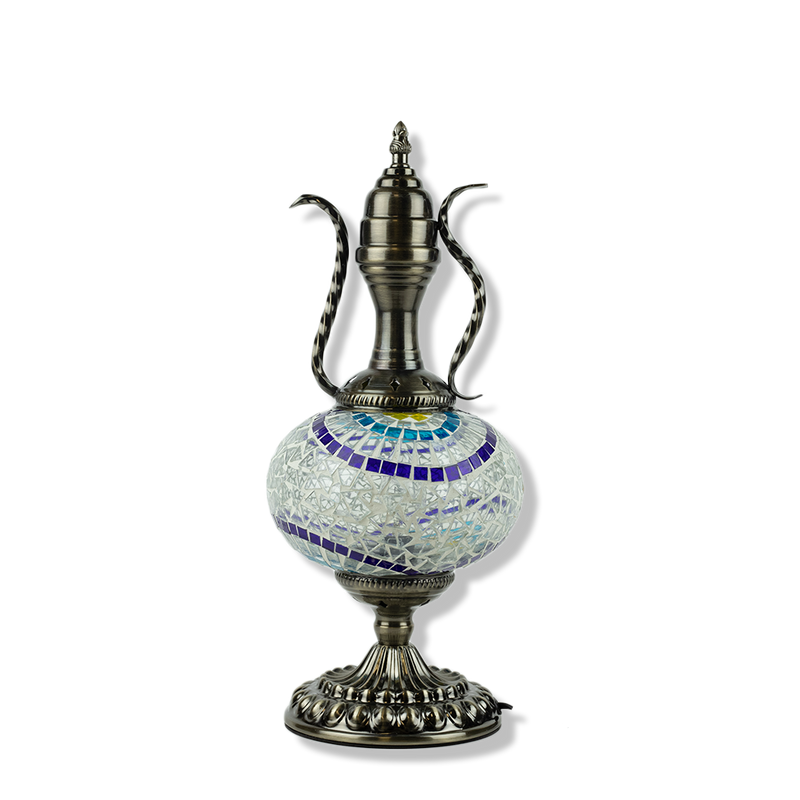 Turkish Mosaic Big Hookah Lamps