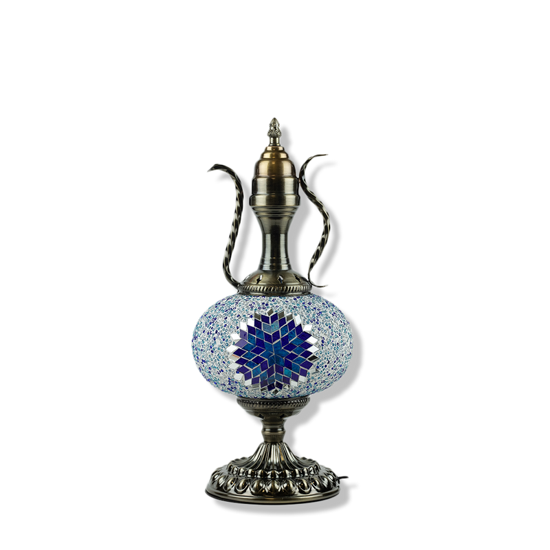 Turkish Mosaic Big Hookah Lamps