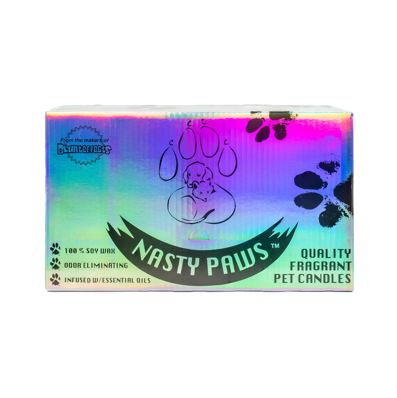 Nasty Paws® Pet Odor Eliminating Candles Display - 24 COUNT