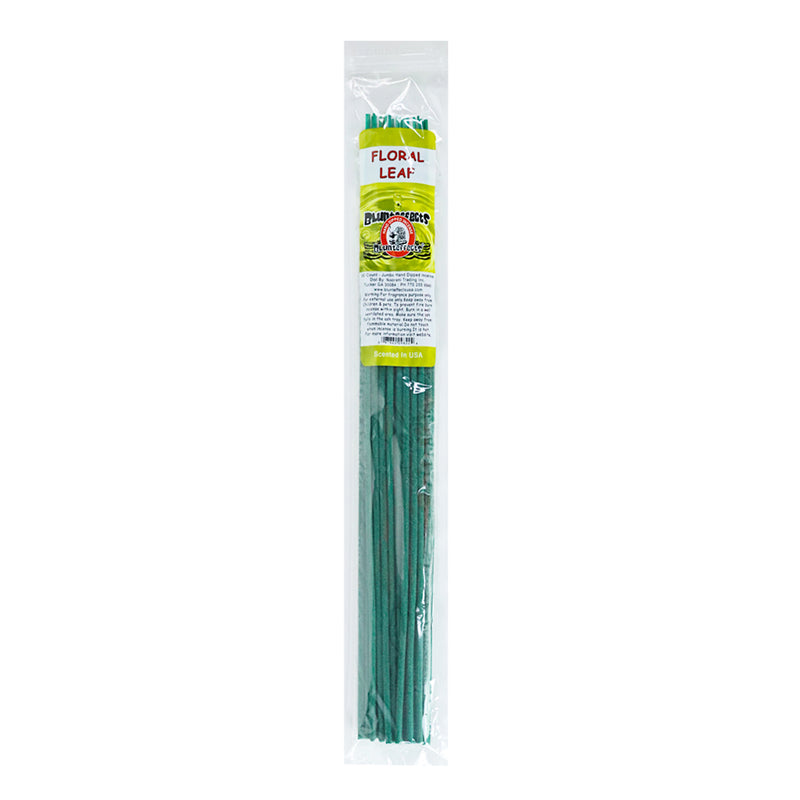 Floral Leaf Hand-Dipped Incense