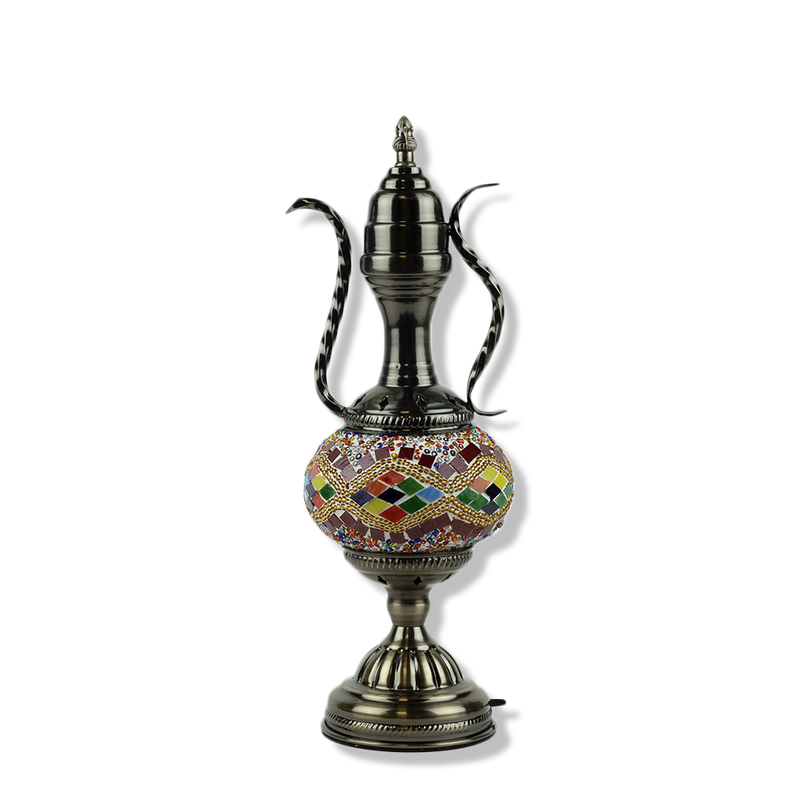 Turkish Mosaic Small Hookah Lamps