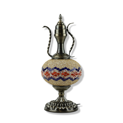 Turkish Mosaic Big Hookah Lamps