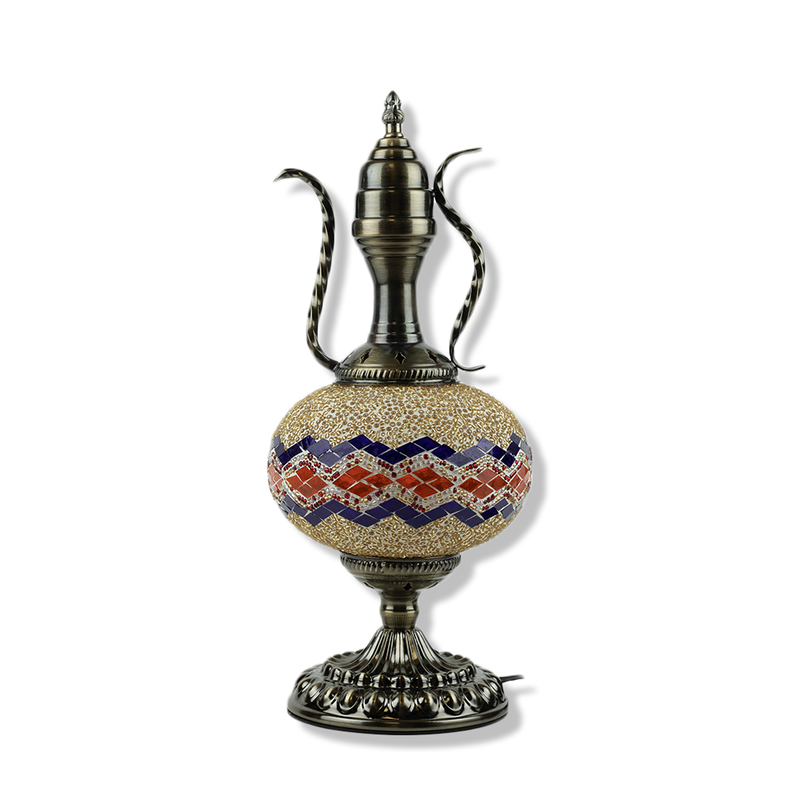 Turkish Mosaic Big Hookah Lamps