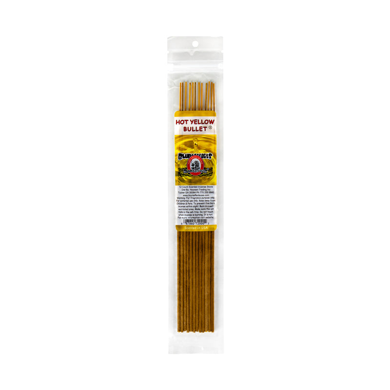 Hot Yellow Bullet® Hand-Dipped Incense
