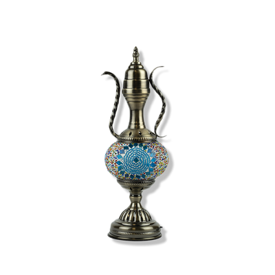 Turkish Mosaic Small Hookah Lamps