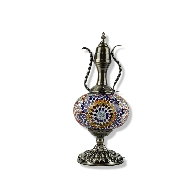 Turkish Mosaic Small Hookah Lamps