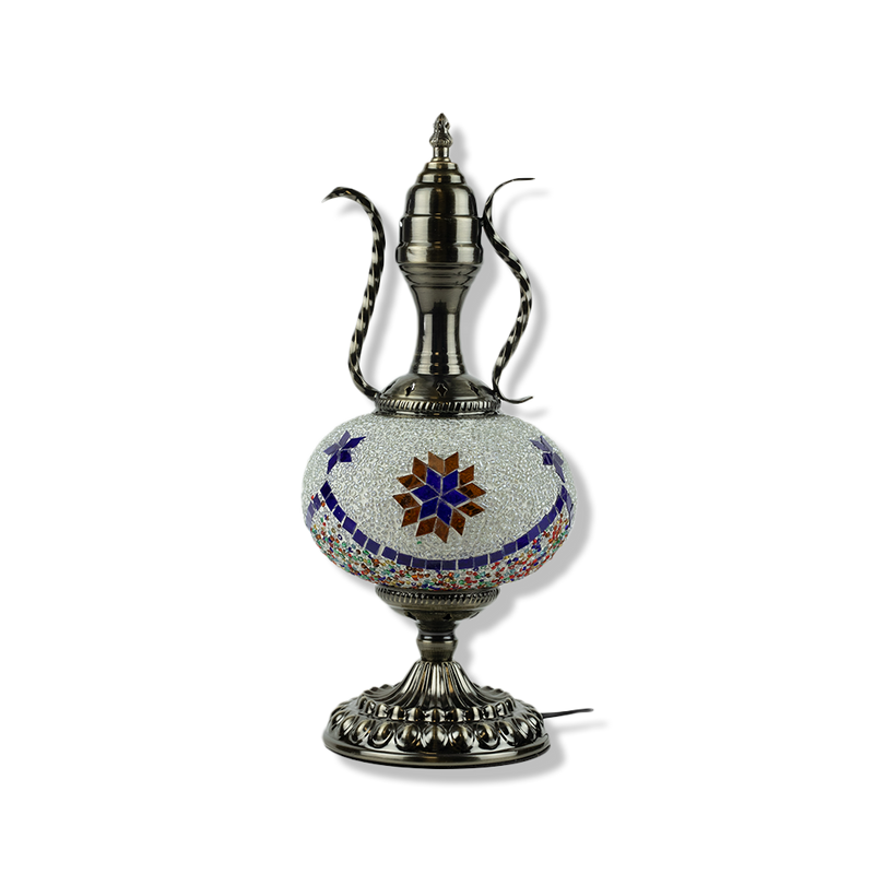 Turkish Mosaic Big Hookah Lamps