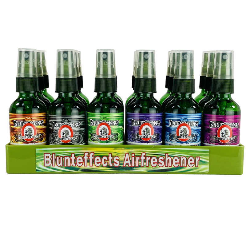 Blunteffects® 2 oz. Spray Air Fresheners Display - 18 COUNT
