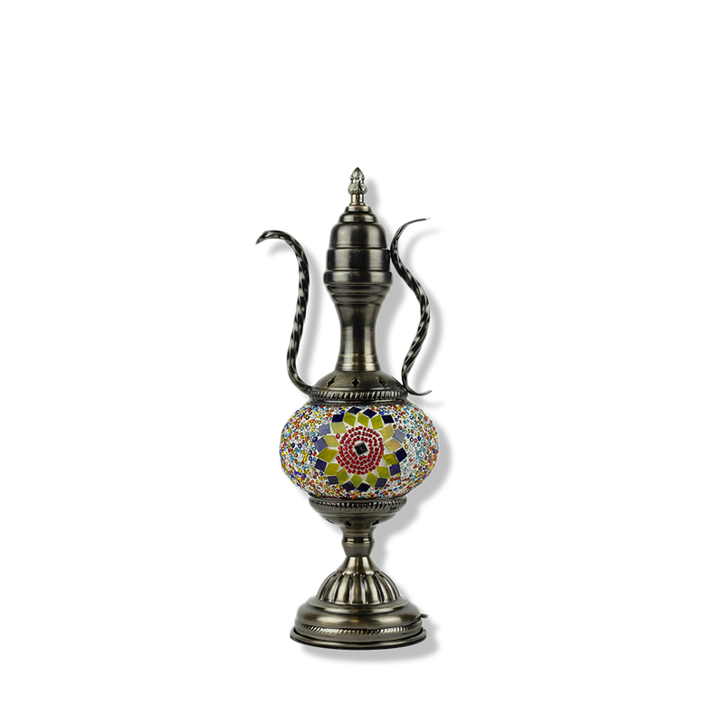 Turkish Mosaic Small Hookah Lamps